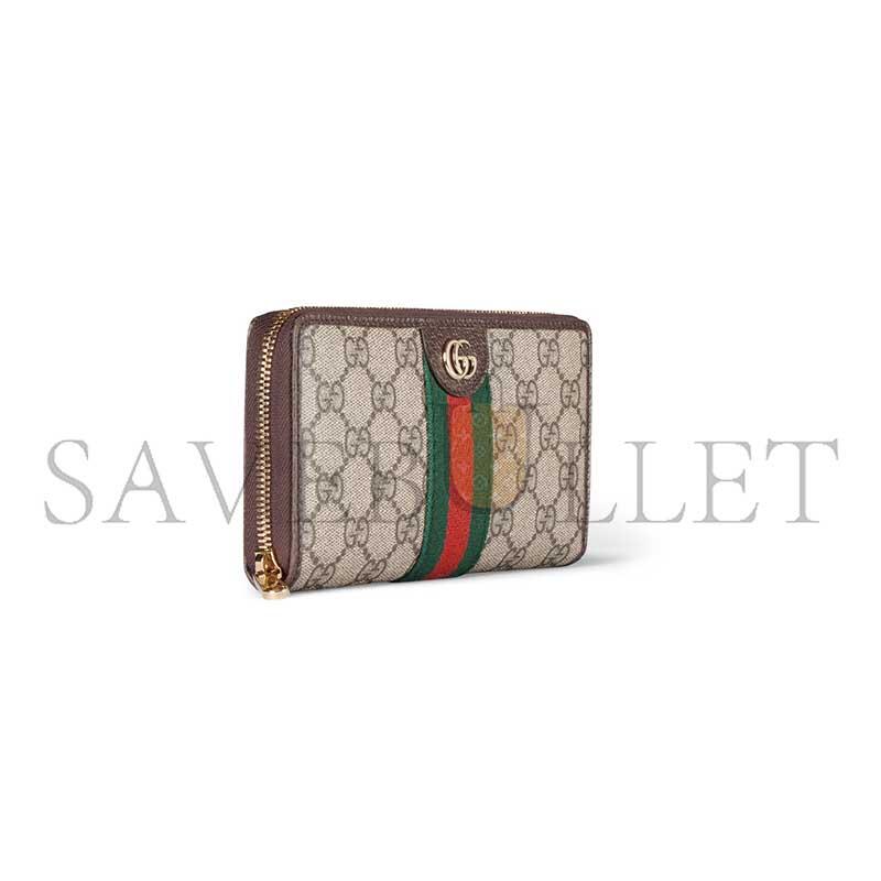 GUCCI OPHIDIA ZIP AROUND WALLET 838484 (20*15*5cm) 240